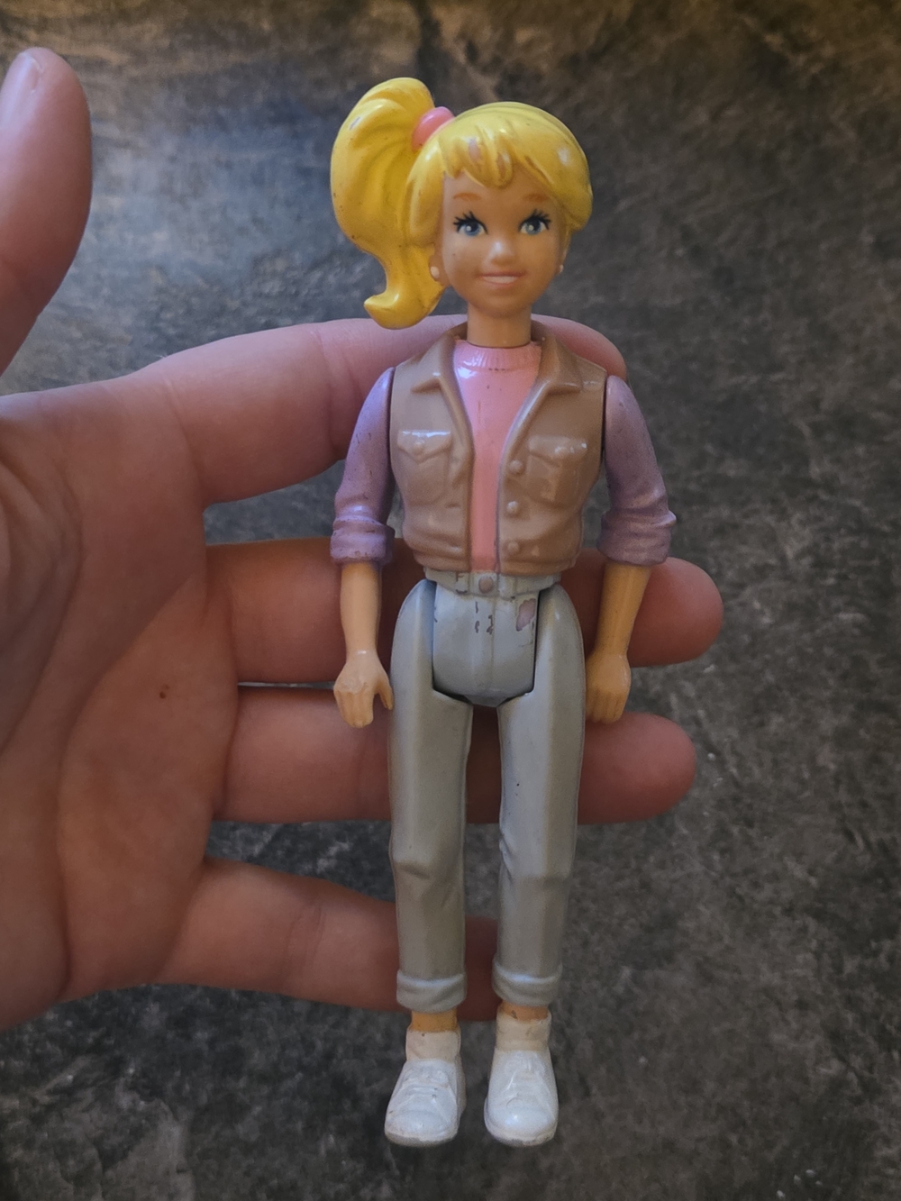 Playskool Dollhouse Teen Girl Blonde Ponytail Figure